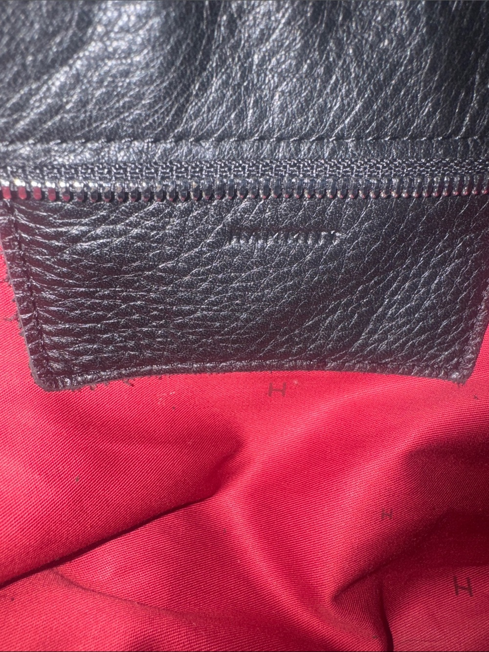Hammitt Black Pebbled Leather Hobo - Picture 8 of 16